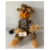 Fall Lighted Scarecrow
