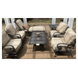 Outdoor Furniture, 7 Pieces