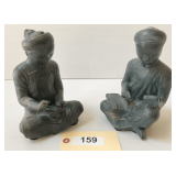 Mathematician & Scribe Bookends