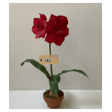 Artificial Potted Amaryllis