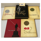 WKU Talisman 1959, 2-1960, 1961, 1962, 1963 Yearbooks