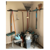 Outdoor Tools, Planters, Sprinklers, & More