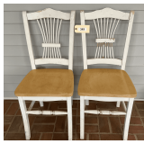 Two Wooden Chairs