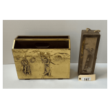 Golf Magazine Rack & Golf Design Box
