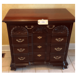 Wooden Entry Table With 4 Drawers, 36'X19'X34'