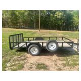 MEB Trailer Mfg. 12' x 6' 4' Utility Trailer- 2023