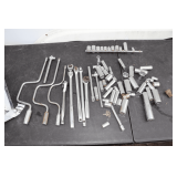 1/2 Inch Drive Craftsman Ratchets, Shallow and Deep Well Sockets, Speed Wrenches, and Breaker Bar