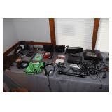 Ruger Pistol Case, Binoculars, Digital Cameras, General Electric Tape Recorder, Darts Game, Flash Lights, Headphones, and Misc.