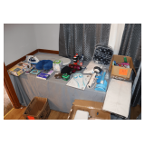 Oreck Iron, Heating Pad, Self-Holding Rollers, Hair Dryer, Pollenex Massager, Suction Shower Handle, and Misc.
