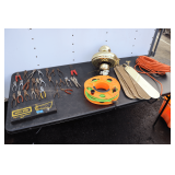Electrical Cords, Ceiling Fan Parts, Rifle Cleaning Parts, and Misc.
