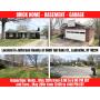 BRICK HOME - BASEMENT - GARAGE - ONLINE BIDDING ONLY ENDS TUES., MAY 26TH @ 4:00 PM EDT