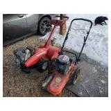 Unknown working condition - DR push behind string trimmer and yard machines rear tine tiller
