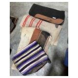 Saddle pads and blankets