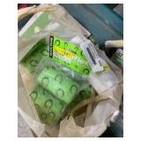 Elastic baggage wrap, gauze padding & tape