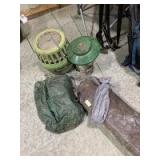 Coleman heater Coleman propane lantern, tent