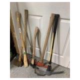 The lumberjack special! Axes, hatchets and all chopping devices