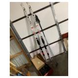 Rossignol first AR cut XC 49 skis with poles and size 43 X3 boots
