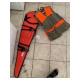 New trail max Gun case and hunting vest
