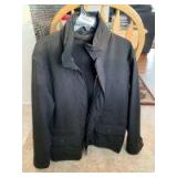 Sts brand 2xl black coat