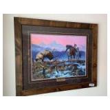 Down to the wire by Clark Kelly Price 35 x 29