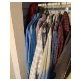 Menâ€™s western shirts, wrangler, Pinter, karman size XL and three scarves