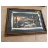 Terry Redlin, ALMOST HOME, signed and numbered print 11407/29500 with COA Image size 15x24
