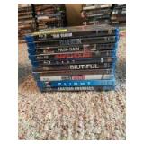 10 various title Blu-ray discs