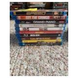 10 various title Blu-ray discs