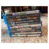 10 various title Blu-ray discs