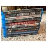 10 various title Blu-ray discs