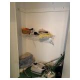 Eureka tank vac, broom and dust pans, grabbers, umbrellas, wool dusters, throw rugs and more