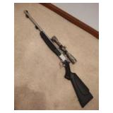 Optima 50 caliber muzzleloader with Bushnell 1.5 to 4.5 scope, hard case and accessories
