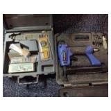 Campbell Hausfeld pneumatic 18 gauge brad nailer and nails