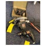 Skil 1/2in electric drill Model 6345, Skil circular saw Model 5250 and a Sears Craftsman scroller saw Model 315.10721