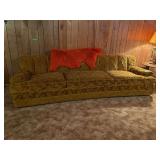 Retro 8.5' long sofa right from the 60's; Seller says it is good for napping on! Plus vintage sofa picture!
