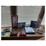 Men's and women's wristwatches and new monogrammed hankies