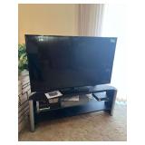 Vizio 55' Model 550i-A0 HDTV with  stand and VHS//DVD player
