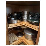 Saladmaster pots and pan set cupboard 'G'