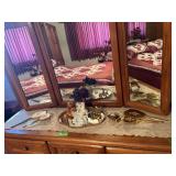 Comb and brush sets, dresser tray etc...