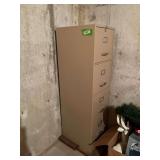 Small 4 drawer file cabinet