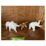 Agate or marble animals