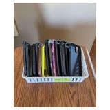 17 cell phone cases, various