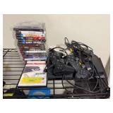 Sony PS3 with two remotes and games