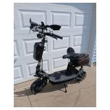 Nami electric scooter w/ charger, seat SEE VIDEO IN DESCRIPTION