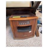Comfort Zone infrared heater w/ remote