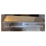Better Built diamond plate toolbox with key Fits full size truck bed