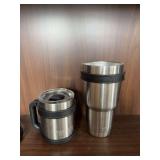 2 Yeti mugs