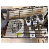 O2 cool fan and 3 plug in personal space heaters w/ remotes