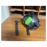 Go Pro helmet and selfie stick