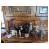 Pottery and oil lamps